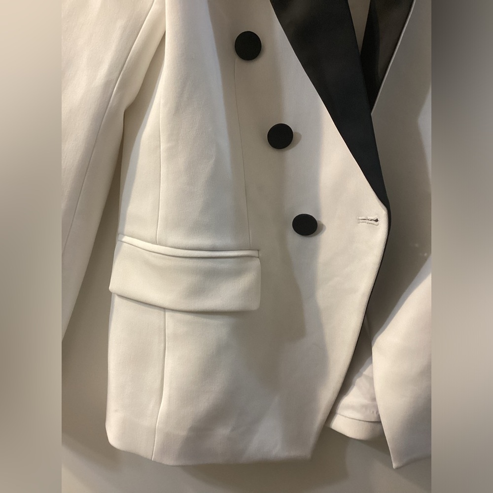 L'AGENCEKendi Long Double Breasted Blazer Size 6 - Picture 3 of 16